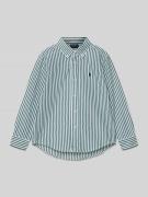 Polo Ralph Lauren Teens Hemd mit Knopfleiste in Dunkelgruen, Größe L