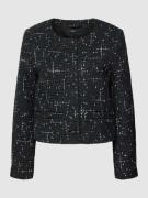 Esprit Collection Blazer mit Effektgarn in Black, Größe 34