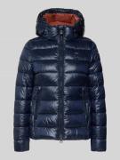 Blauer Usa Steppjacke mit Sorona®-Füllung Modell 'CAROLL' in Dunkelbla...