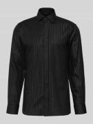 ETERNA Slim Fit Business-Hemd mit Kentkragen in Black, Größe 38