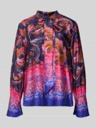 miss goodlife Regular Fit Bluse mit Schleifen-Detail in Marine, Größe ...