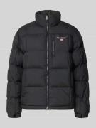 Polo Ralph Lauren Steppjacke mit Label-Stitching in Black, Größe L