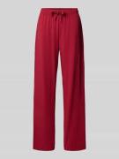 BOSS Regular Fit Pyjama-Hose aus Baumwoll-Mix in Rot, Größe M