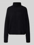Marc O'Polo Relaxed Fit Rollkragenpullover aus Woll-Mix in Black, Größ...