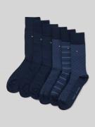 Tommy Hilfiger Socken aus Baumwoll-Mix im 6er-Pack in Marine, Größe 39...