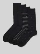 Tommy Hilfiger Socken Set aus Baumwoll-Mix in Black, Größe 39-42