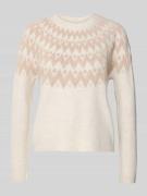 Only Regular Fit Strickpullover mit Norwegen-Muster Modell 'FRY' in Ec...