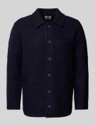 ECOALF Strickjacke mit Knopfleiste Modell 'RIMOALF' in Marine, Größe M