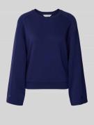 MSCH Copenhagen Sweatshirt aus Viskose-Mix Modell 'Elianna' in Dunkelb...