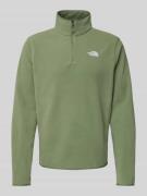 The North Face Sweatshirt mit Label-Stitching in Hellgruen, Größe S