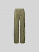 Rabanne Stoffhose mit Gesäßtaschen in Khaki, Größe L/XL