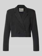 My Essential Wardrobe Cropped Blazer mit Reverskragen Modell 'Reece' i...