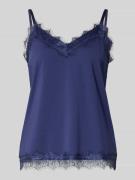 FREE/QUENT Trägertop mit Herz-Ausschnitt Modell 'BICCO' in Blau, Größe...
