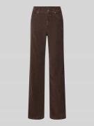 Angels Cordhose mit 5-Pocket-Design Modell 'Lara' in Dunkelbraun, Größ...