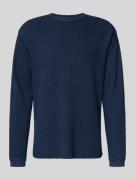 Levi's® Longsleeve mit gerippten Abschlüssen in Marine, Größe XL