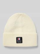 CHAMPION Mütze in Strick-Optik Modell 'Rib' in Beige, Größe 1