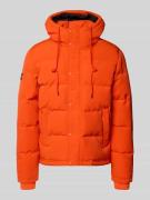 Superdry Steppjacke mit Eingrifftaschen Modell 'Everest' in Orange, Gr...