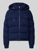 Polo Ralph Lauren Steppjacke aus Woll-Kaschmir-Mix in Dunkelblau, Größ...