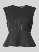 Gestuz Tanktop mit Rundhalsausschnitt Modell 'adira' in Dunkelgrau Mel...