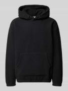 Levi's® Hoodie mit Teddyfell Modell 'COZY UP' in Black, Größe M