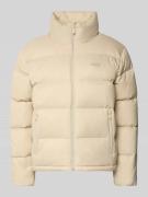 CK Calvin Klein Steppjacke mit Stehkragen in Offwhite, Größe L