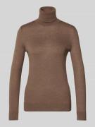 Lauren Ralph Lauren Slim Fit Rollkragenpullover mit Seiden-Anteil Mode...