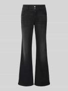 MOS MOSH Flared Jeans mit 5-Pocket-Design Modell 'Marlena' in Black, G...