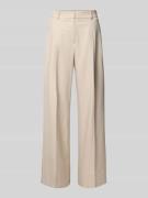 Someday Stoffhose mit Bundfalten Modell 'Catsby' in Beige Melange, Grö...