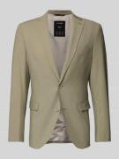 s.Oliver BLACK LABEL Slim Fit Anzugsakko mit Schulterpolstern in Hellg...
