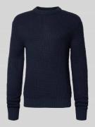 Jack & Jones Strickpullover mit gerippten Abschlüssen Modell 'LINK' in...