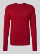 Tommy Hilfiger Regular Fit Strickpullover aus Baumwoll-Kaschmir-Mix in...