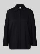 Brax Hemdbluse mit verdeckter Knopfleiste Modell 'CELIA' in Black, Grö...