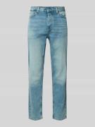 Hugo Blue Tapered Fit Jeans aus Baumwoll-Mix Modell 'BRODY' in Hellbla...