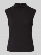 HUGO Shaped Fit Blusentop mit Strukturmuster Modell 'DAIRED' in Black,...
