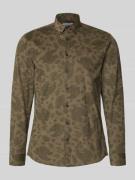 Lindbergh Relaxed Fit Freizeithemd aus Feincord mit Button-Down-Kragen...