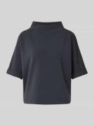 Someday T-Shirt mit V-Ausschnitt Modell 'Uvery' in Graphit, Größe M