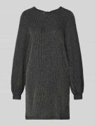 Only Minikleid mit Glitzer-MusterModell 'CAROL' in Silber, Größe L