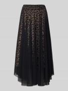 ZABAIONE Maxirock mit elastischem Bund Modell 'Ka44ila' in Black, Größ...