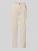 TONI Cordhose mit 5-Pocket-Design Modell 'LIV' in Ecru, Größe 42