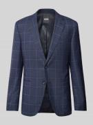 BOSS Slim Fit Sakko mit Gitterkaro Modell 'Huge' in Marine, Größe 58