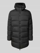 ECOALF Steppjacke mit Zweiwege-Reißverschluss Modell 'VINTAGE' in Blac...