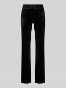 Juicy Couture Jogpants mit elastischem Bund und Eingrifftaschen in Bla...