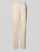 s.Oliver BLACK LABEL Straight Leg Stoffhose aus Baumwoll-Mix mit Leine...