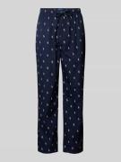 Polo Ralph Lauren Underwear Pyjama-Hose mit elastischem Bund in Marine...
