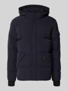 CARS JEANS Steppjacke mit Kapuze Modell 'CAMDEN' in Marine, Größe L