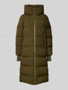 Marc O'Polo Regular Fit Daunenmantel mit langen Storm Cuffs in Khaki, ...