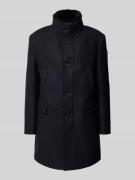 JOOP! Collection Kurzmantel aus Woll-Mix Modell 'Mikos' in Dunkelblau,...