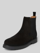SELECTED HOMME Chelsea Boots aus Veloursleder Modell 'TIM SUEDE' in Bl...