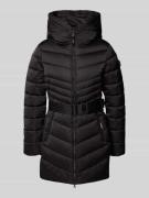 khujo Steppmantel mit Kapuze Modell 'KINA' in Black, Größe L