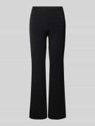Only Weite Hose mit Zierstein-Besatz Modell 'ZITA' in Black, Größe L